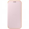 Samsung Galaxy A3 (2017) A320F Neon flip cover pink - original