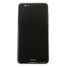 Huawei P10 Lite LCD displej + dotyková plocha + rám + malé díly černá - originál