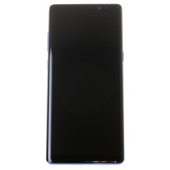 Samsung Galaxy Note 8 N950F LCD displej + dotyková plocha + rám modrá - originál