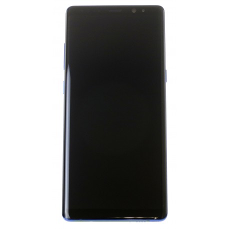 Samsung Galaxy Note 8 N950F LCD + touch screen + front panel blau - original