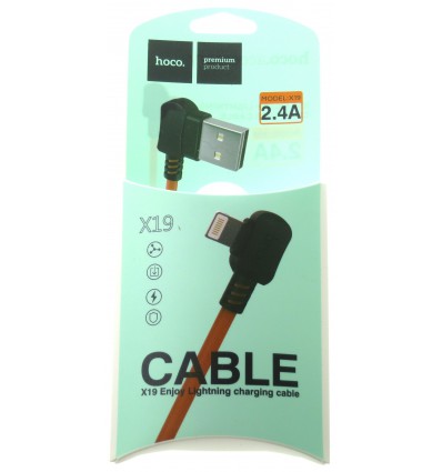 hoco. X19 charging cable lightning black