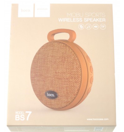 hoco. BS7 wireless speaker orange