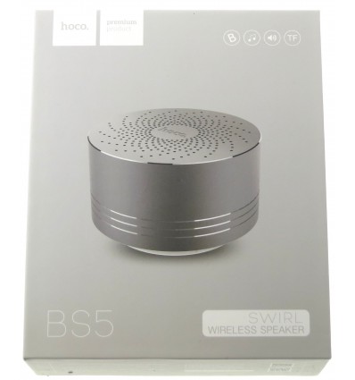 hoco. BS5 wireless Lautsprecher silber