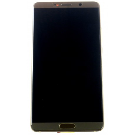 Huawei Mate 10 LCD displej + dotyková plocha + rám + malé díly hnědá - originál