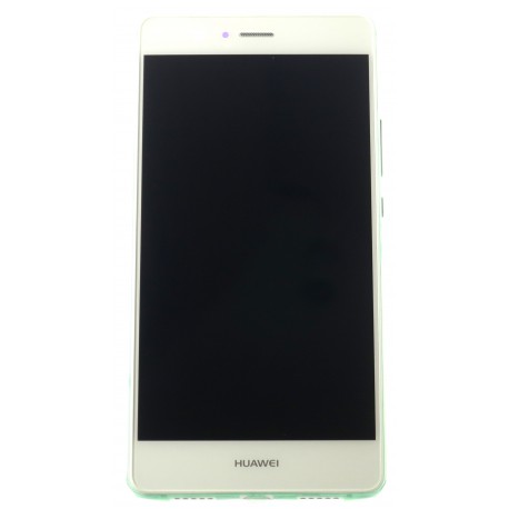 Huawei P9 Lite (VNS-L21) LCD displej + dotyková plocha + rám + malé diely biela - originál