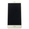 Huawei P9 Lite (VNS-L21) LCD displej + dotyková plocha + rám + malé diely biela - originál