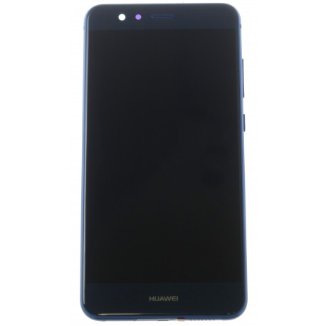 Huawei P10 Lite LCD + touch screen + frame + small parts blue - original