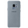 Samsung Galaxy S9 Plus G965F Alcantara puzdro bledomodrá - originál