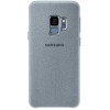 Samsung Galaxy S9 G960F Alcantara cover light blue - original