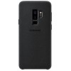 Samsung Galaxy S9 Plus G965F Alcantara pouzdro černá - originál
