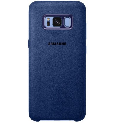 Samsung Galaxy S8 Plus G955F Alcantara pouzdro modrá - originál
