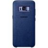 Samsung Galaxy S8 Plus G955F Alcantara pouzdro modrá - originál
