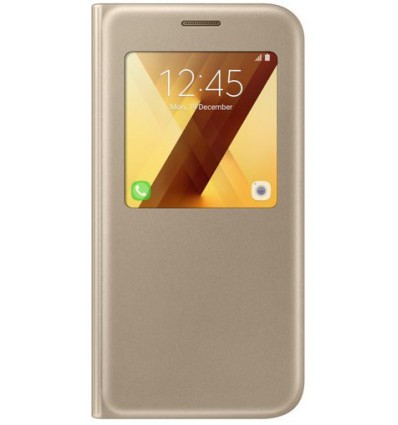 Samsung Galaxy A5 (2017) A520F S view puzdro zlatá - originál