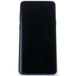 Samsung Galaxy S9 Plus G965F LCD kijelző + érintő +keret kék - eredeti