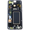 Samsung Galaxy S9 Plus G965F LCD kijelző + érintő +keret fekete - eredeti