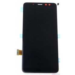 Samsung Galaxy A8 (2018) A530F LCD displej + dotyková plocha čierna - originál