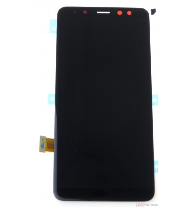 Samsung Galaxy A8 (2018) A530F LCD displej + dotyková plocha černá - originál