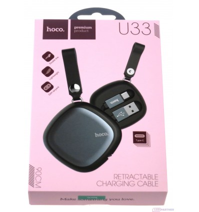 hoco. U33 charging cable type-c black
