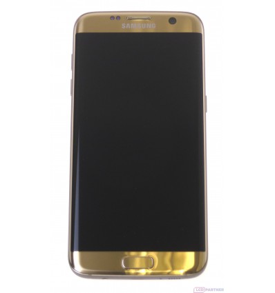 Samsung Galaxy S7 Edge G935F LCD displej + dotyková plocha + rám zlatá - originál – vrátené do 14 dní