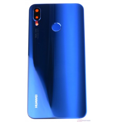 Huawei P20 Lite Batterie / Akkudeckel blau - original