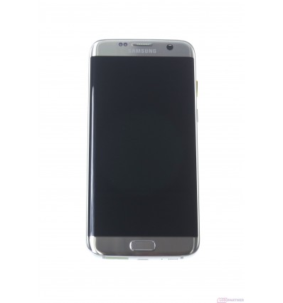 Samsung Galaxy S7 Edge G935F LCD displej + dotyková plocha + rám strieborná - originál – vrátené do 14 dní
