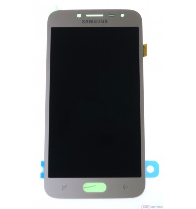 Samsung Galaxy J2 Pro (2018) J250F LCD displej + dotyková plocha zlatá - originál