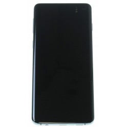 Samsung Galaxy S10 G973F LCD kijelző + érintő +keret zöld - eredeti