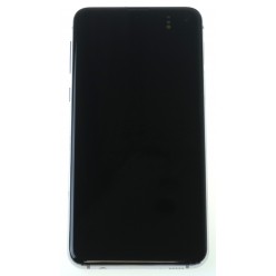 Samsung Galaxy S10e G970F LCD displej + dotyková plocha + rám biela - originál