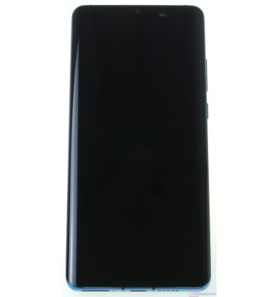 Huawei P30 Pro (VOG-L09) LCD displej + dotyková plocha + rám + malé diely modrá - originál