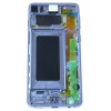 Samsung Galaxy S10 G973F LCD + touch screen + front panel blue - original