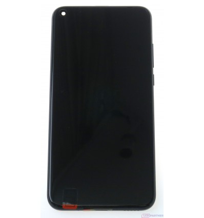 Huawei Honor View 20 LCD displej + dotyková plocha + rám + malé díly černá - originál