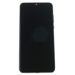 Huawei P30 Lite (MAR-LX1A) LCD displej + dotyková plocha + rám + malé díly černá - originál