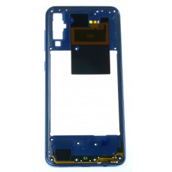Samsung Galaxy A50 SM-A505FN Középső keret kék - eredeti