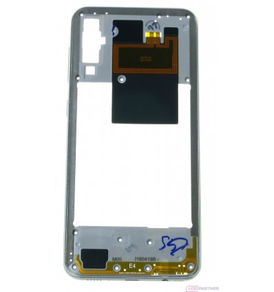 Samsung Galaxy A50 SM-A505FN Rám stredový biela - originál