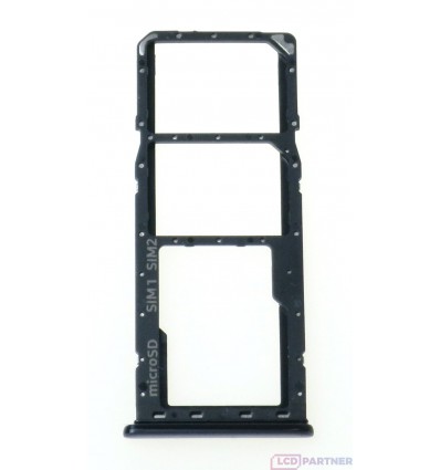 Samsung Galaxy A50 SM-A505FN Držák sim a microSD černá - originál