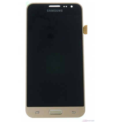 Samsung Galaxy J3 J320F (2016) LCD displej + dotyková plocha zlatá