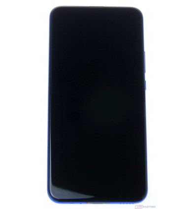 Huawei P Smart Z (STK-L21A) LCD displej + dotyková plocha + rám + malé díly modrá - originál