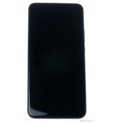 Huawei P Smart Z (STK-L21A) LCD displej + dotyková plocha + rám + malé díly černá - originál
