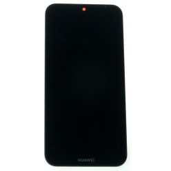Huawei Y5 2019 (AMN-L29) LCD displej + dotyková plocha + rám + malé díly černá - originál