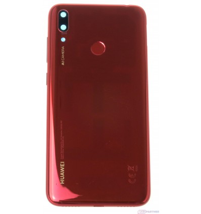 Huawei Y7 2019 (DUB-LX1) Battery cover red - original