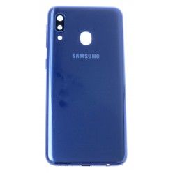 Samsung Galaxy A20e SM-A202F Batterie / Akkudeckel blau - original