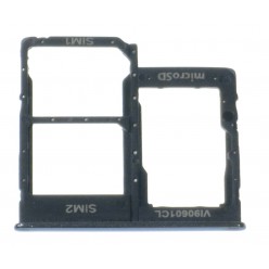 Samsung Galaxy A40 SM-A405FN Držiak sim a microSD čierna