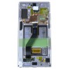 Samsung Galaxy Note 10 Plus N975F LCD kijelző + érintő +keret fehér - eredeti