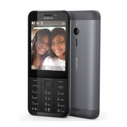 Nokia 230 DS strieborná