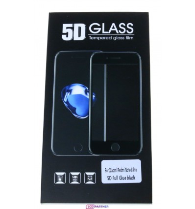 Xiaomi Redmi Note 8 Pro Tempered glass 5D schwarz