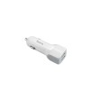 hoco. Z23 dual USB car charger with micro cable white