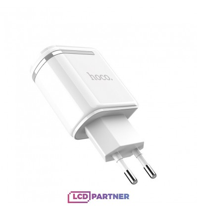 hoco. C39A dual USB charger white