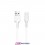 hoco. X20 charging cable microUSB 2m white