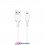 hoco. X20 charging cable lightning 2m white
