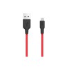 hoco. X21 charging cable microUSB red